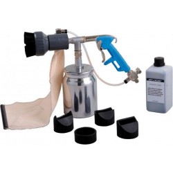 Pistol de Sablat AsturoMEC SUPERMISTRAL cu material abraziv si accesorii incluse